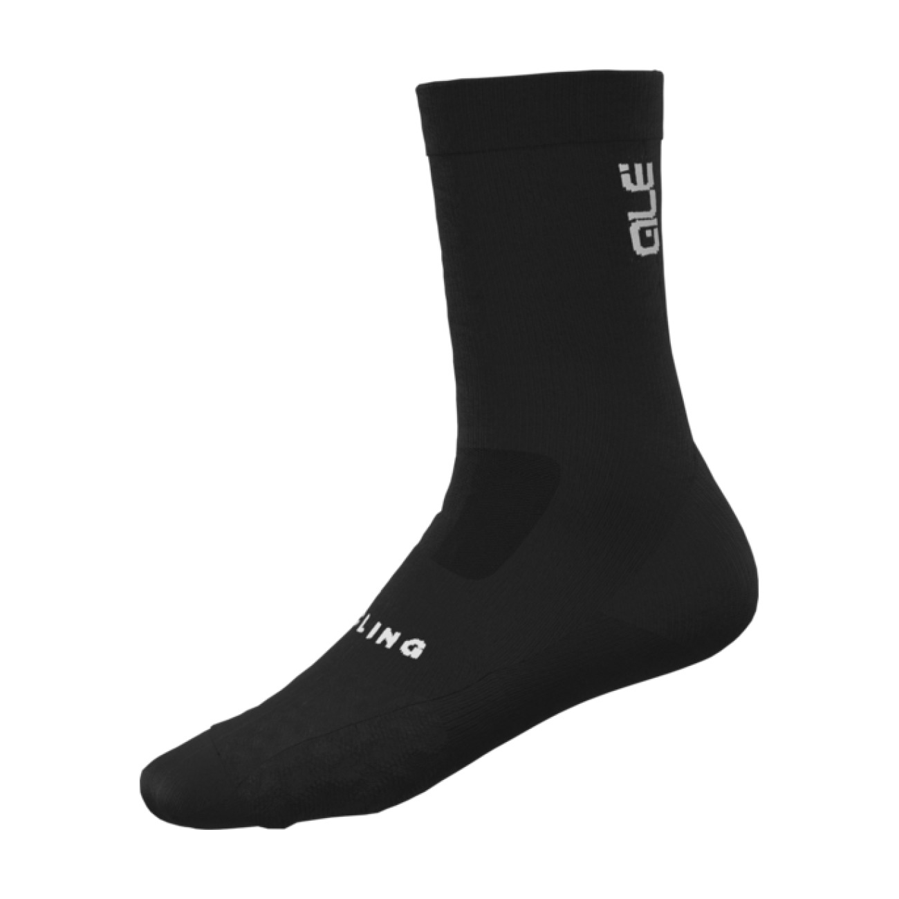 
                ALÉ Cyklistické ponožky klasické - DIGITOPRESS - čierna
            