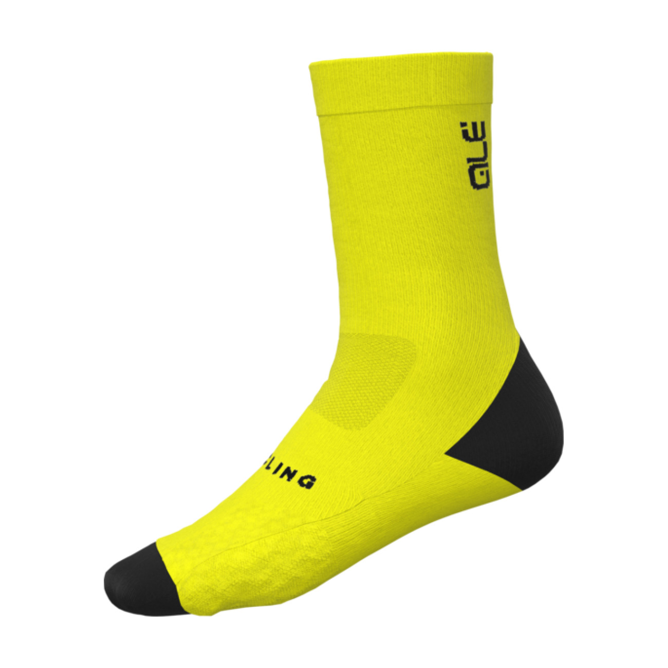 
                ALÉ Cyklistické ponožky klasické - DIGITOPRESS - žltá 36-39
            