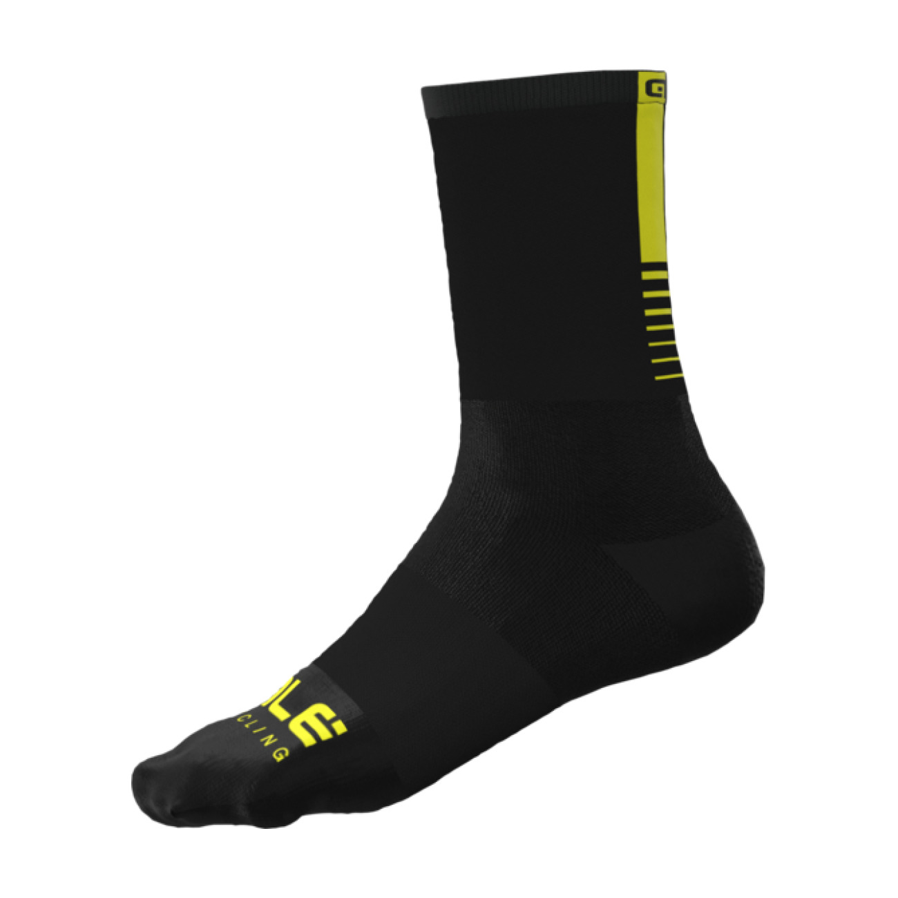 
                ALÉ Cyklistické ponožky klasické - LIGHT - čierna 36-39
            