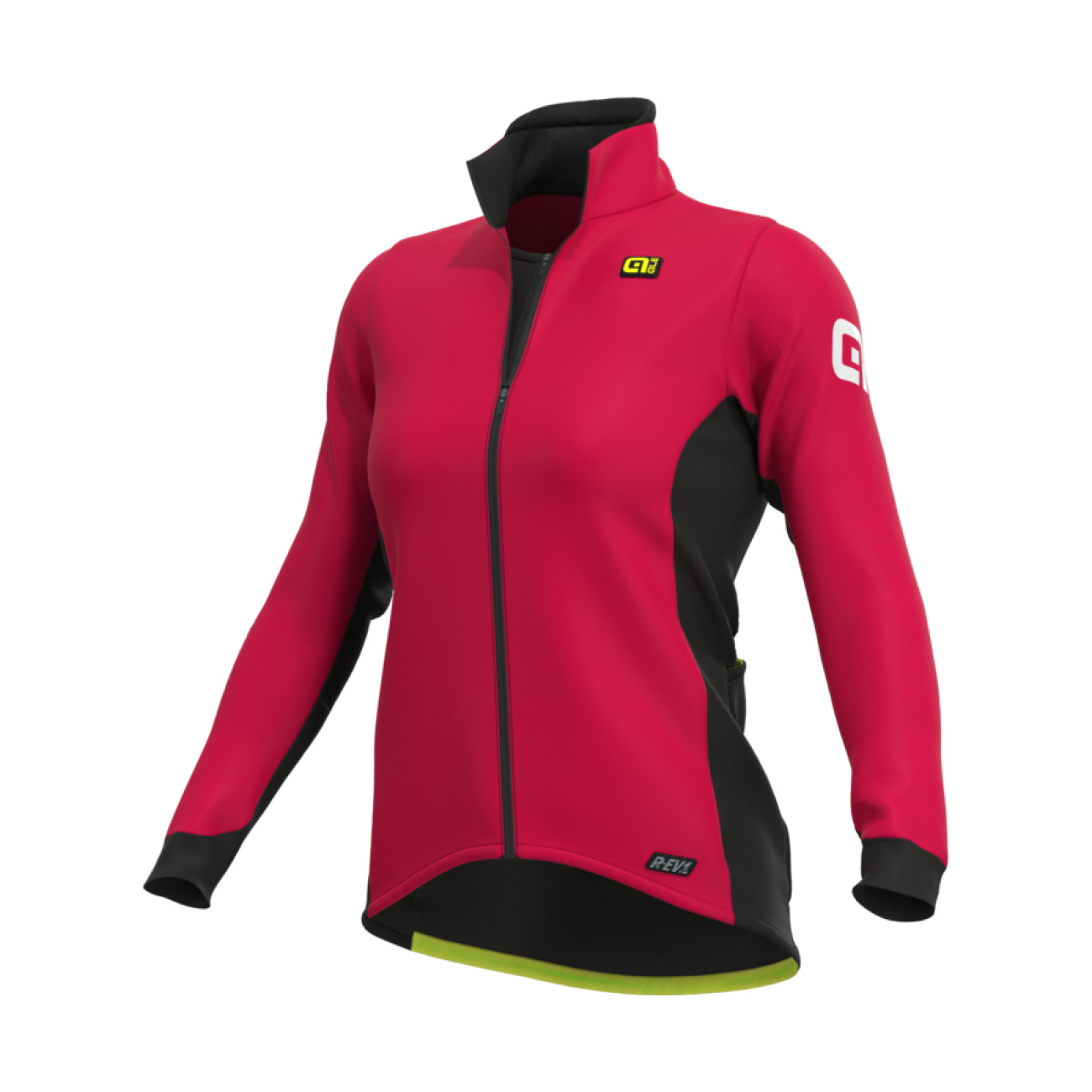 
                ALÉ Cyklistická zateplená bunda - R-EV1 FUTURE WARM - ružová
            