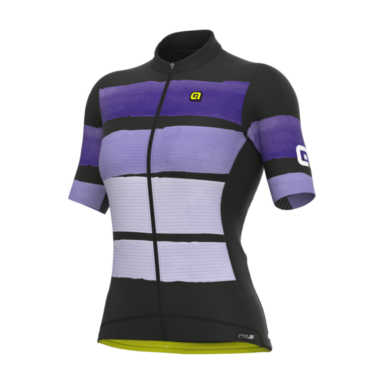 ALÉ Cyklistický dres s krátkym rukávom - PR-S TRACK LADY - fialová