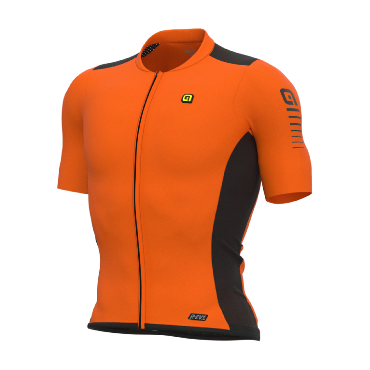 
                ALÉ Cyklistický dres s krátkym rukávom - R-EV1  RACE 2.0 - oranžová
            