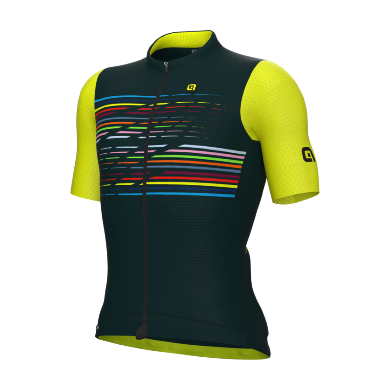 
                ALÉ Cyklistický dres s krátkym rukávom - LOGO PR-S - zelená S
            
