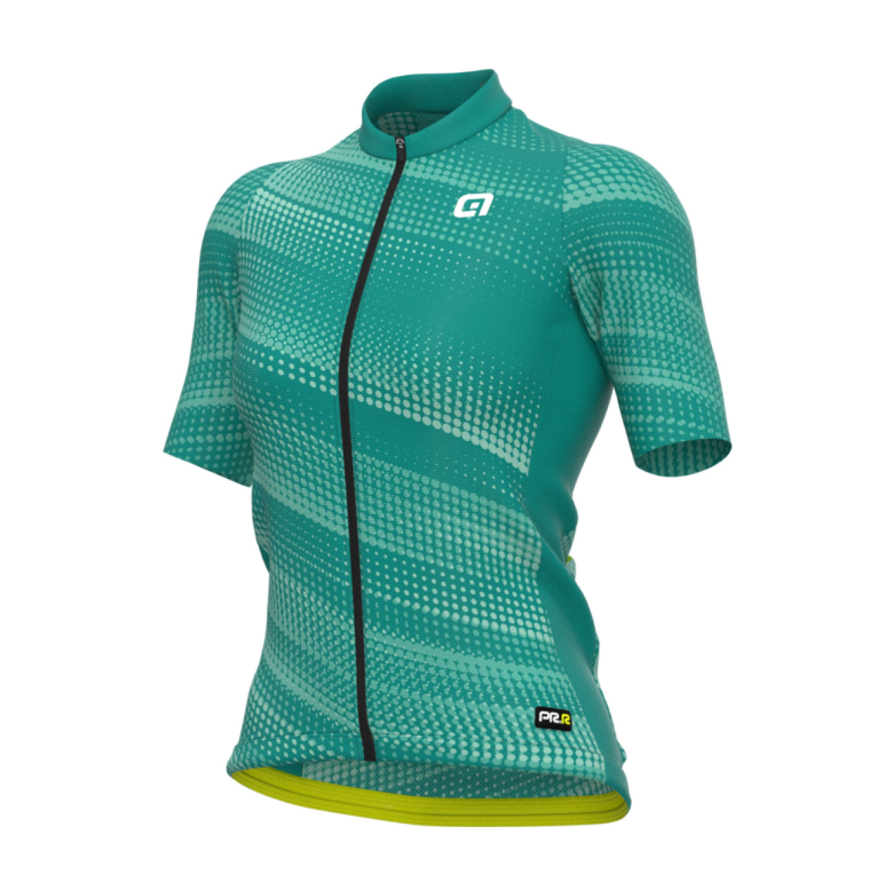 ALÉ Cyklistický dres s krátkym rukávom - PR-R GREEN SPEED LADY - zelená