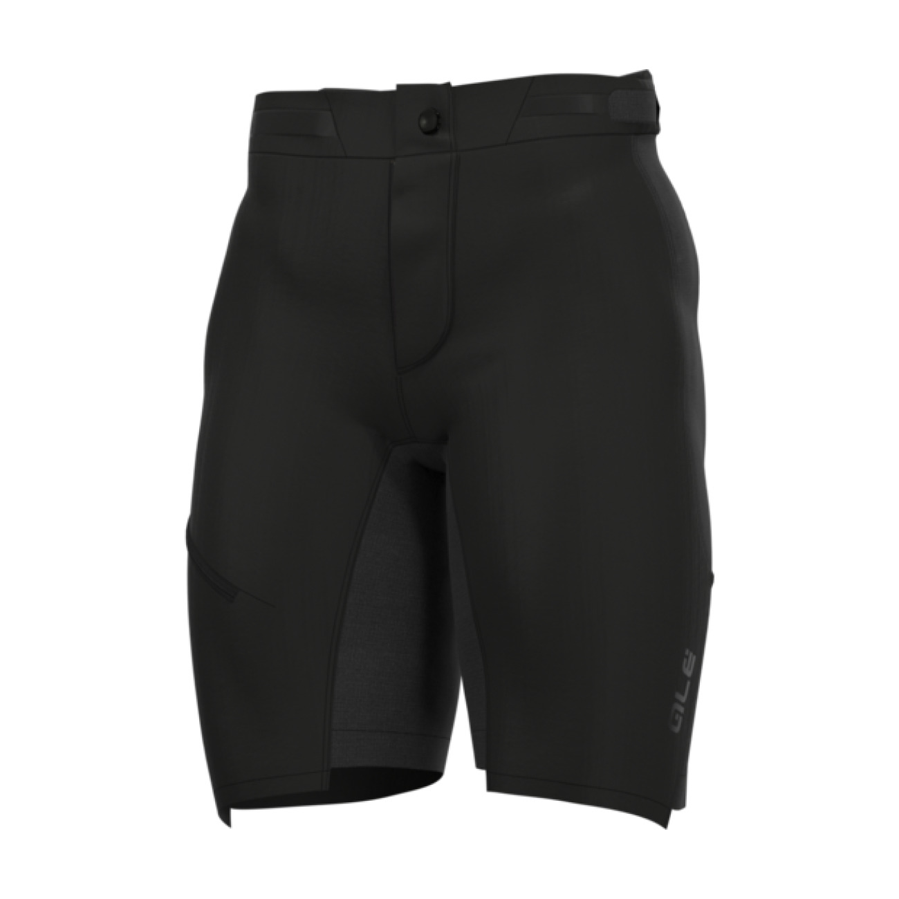 
                ALÉ Cyklistické nohavice krátke bez trakov - OFF ROAD - GRAVEL OVERLAND - čierna XL
            