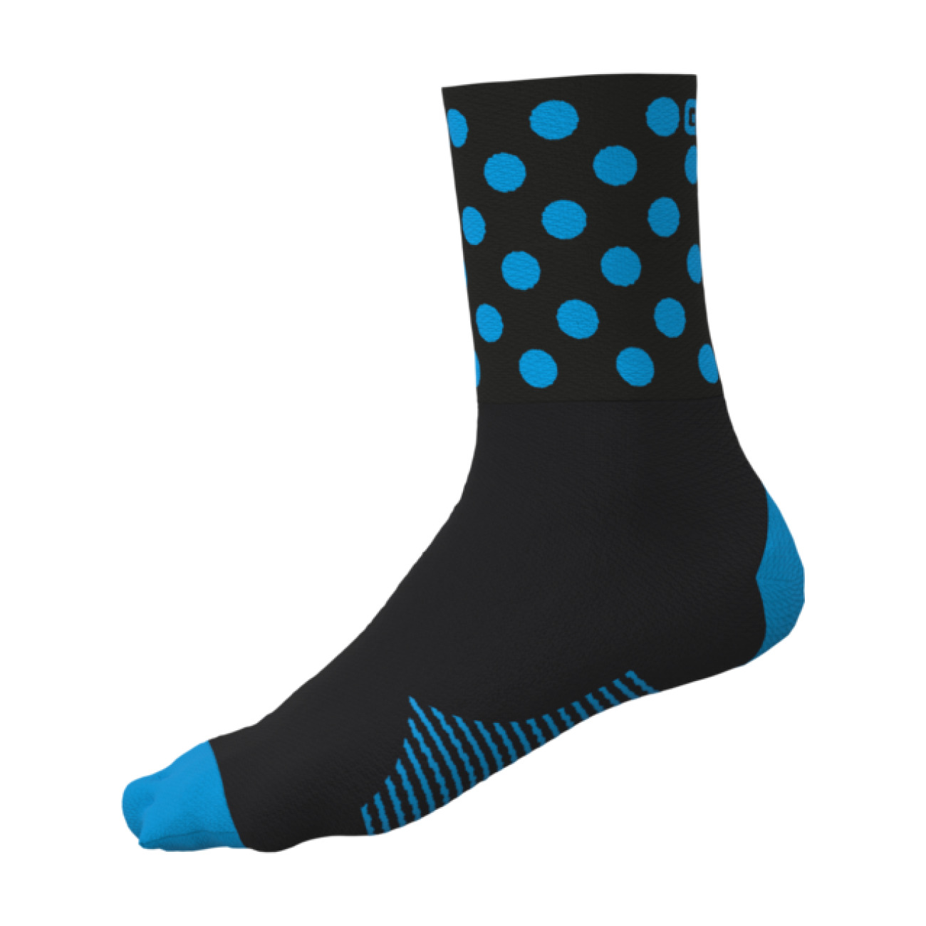 E-shop ALÉ Cyklistické ponožky klasické - ACCESSORI BUBBLE - modrá