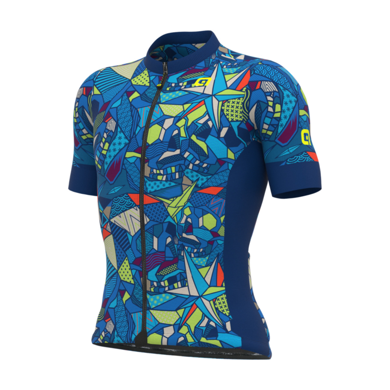 
                ALÉ Cyklistický dres s krátkym rukávom - OVER PRAGMA - modrá
            