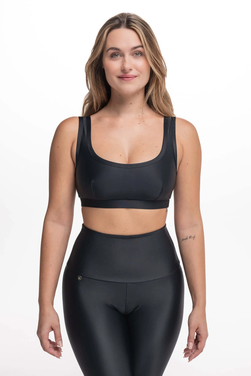 ATHLEEYA Podprsenka - COMFORT MATTE - čierna S