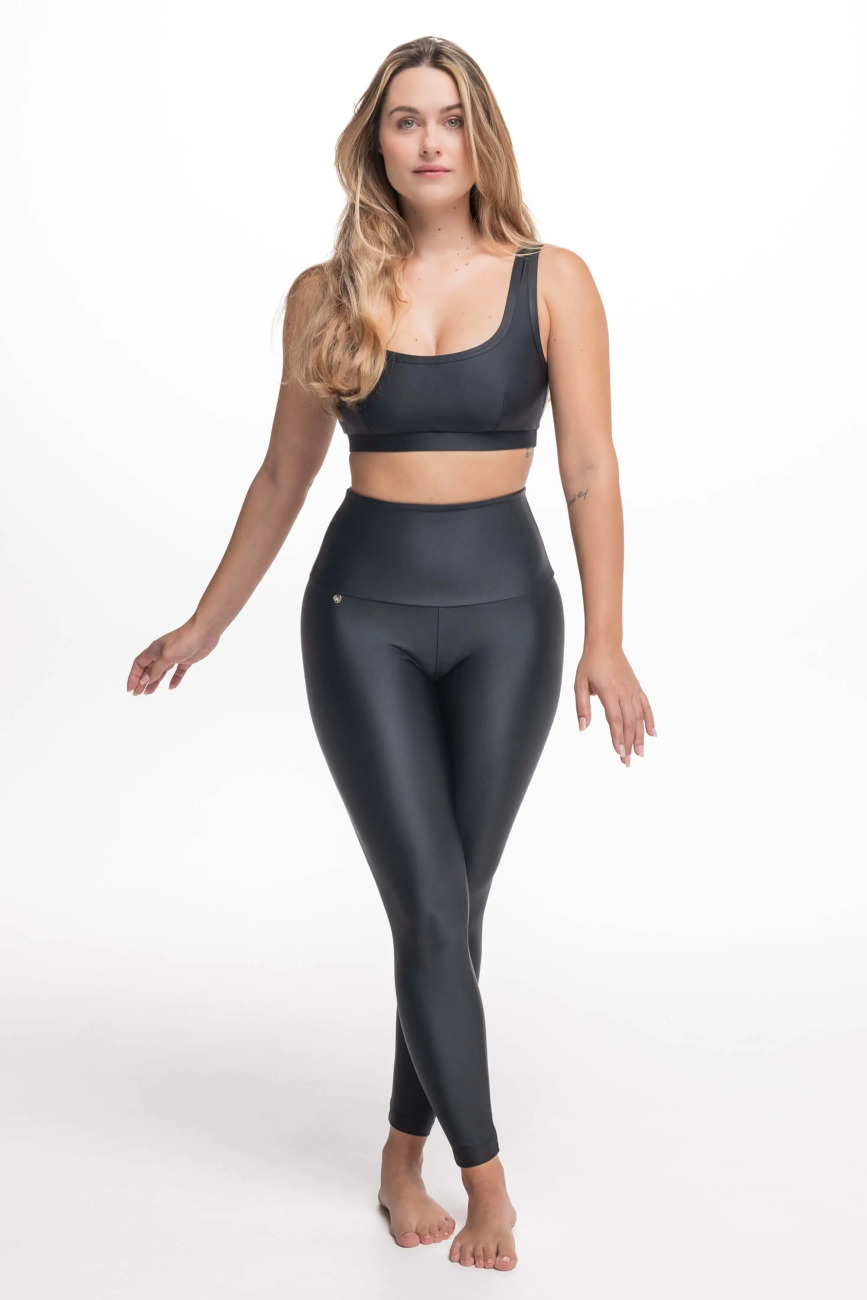 ATHLEEYA legíny - ESSENTIAL MATTE - čierna