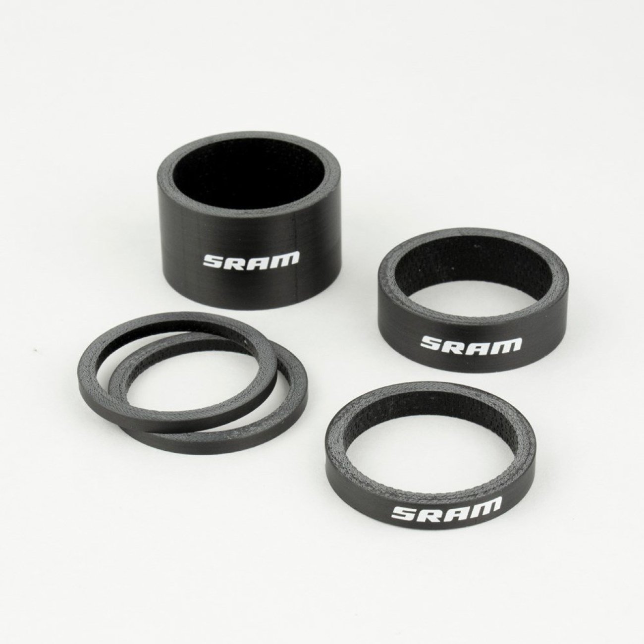 
                SRAM sada podložiek - HEADSET SPACER SET - čierna
            