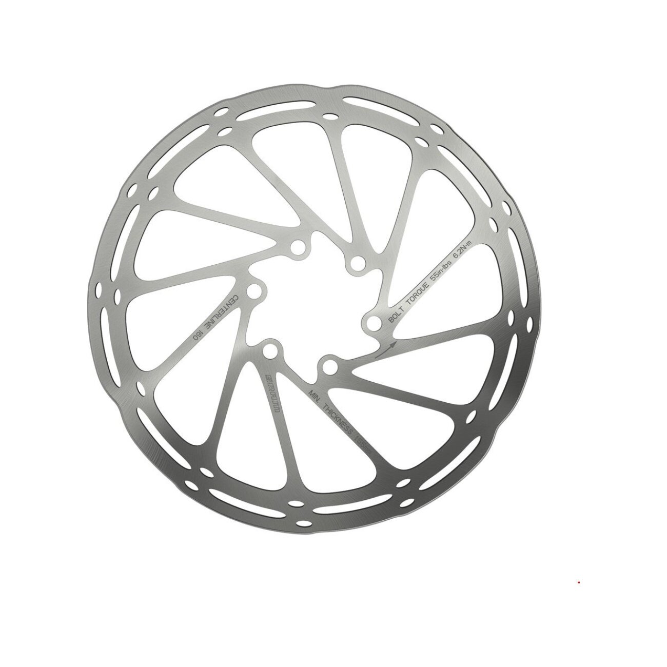 SRAM brzdový kotúč - CENTERLINE 220mm - strieborná