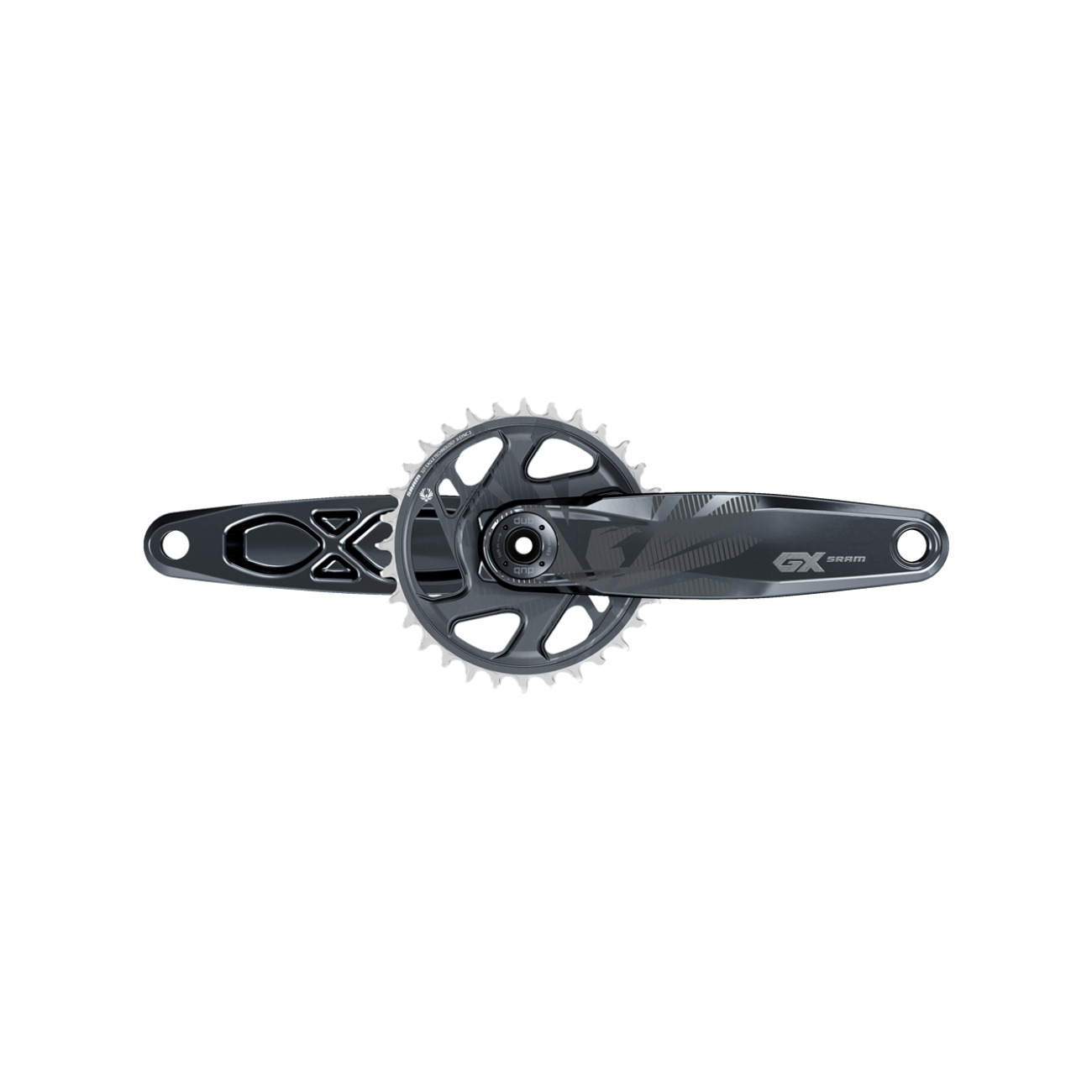 SRAM kľuky s prevodníkom - GX EAGLE DUB 12s 175 - čierna