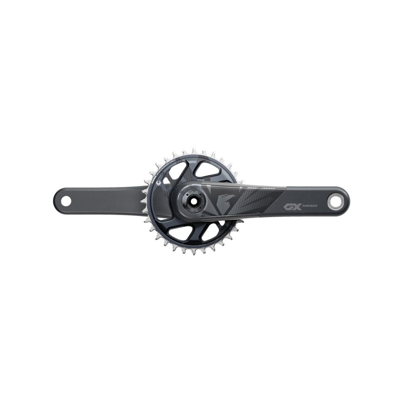 SRAM kľuky s prevodníkom - GX CARBON EAGLE BOOST 148 DUB 12s 175 - čierna