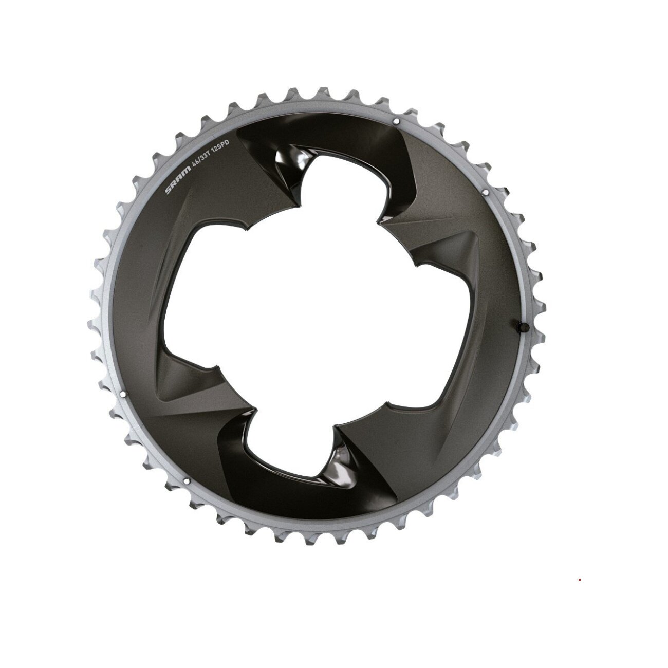 SRAM prevodník - ROAD 46 107BCD 2X12 FORCE - čierna