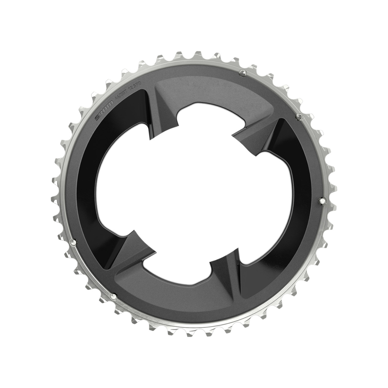 SRAM prevodník - ROAD 46 107BCD 2X12 RIVAL - čierna