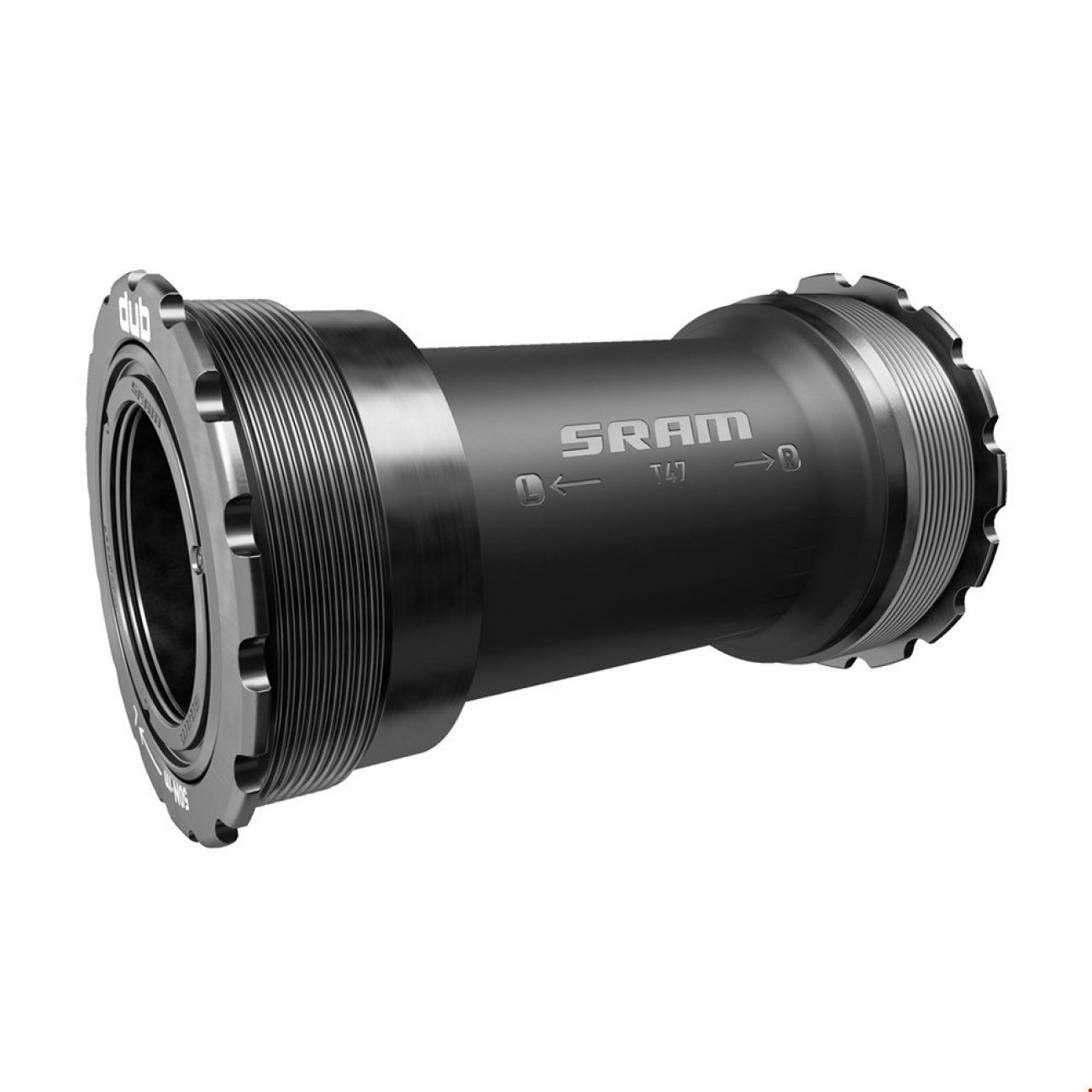 
                SRAM stredová os - DUB T47 85.5mm - čierna
            