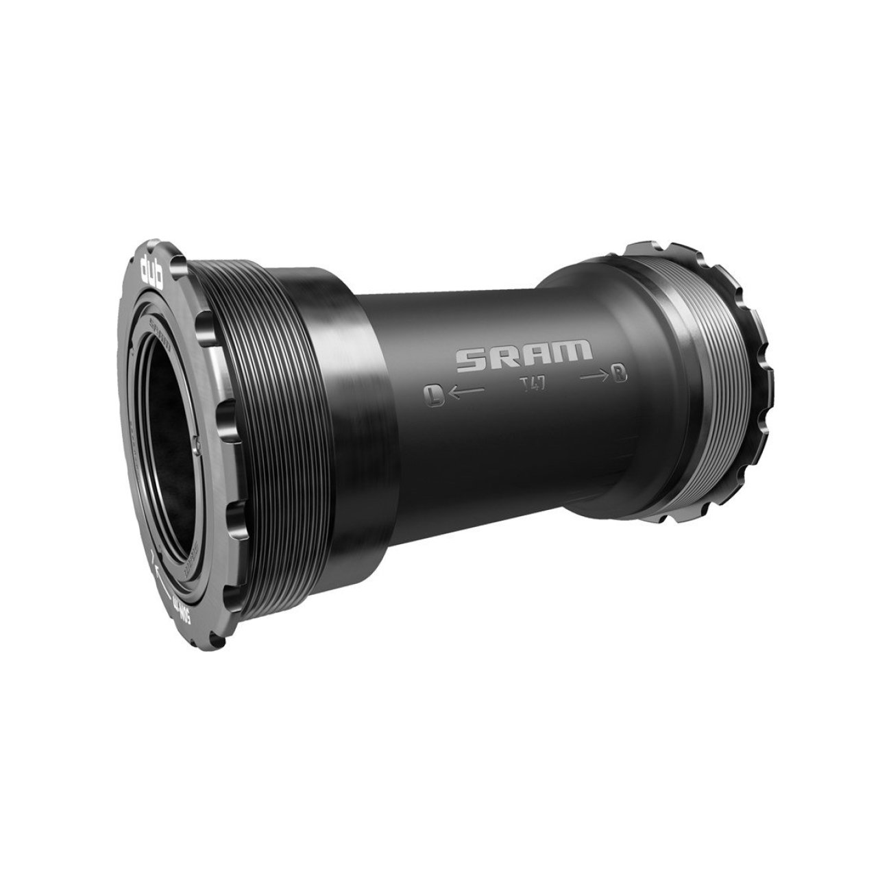 E-shop SRAM stredová os - DUB T47 85.5mm - čierna