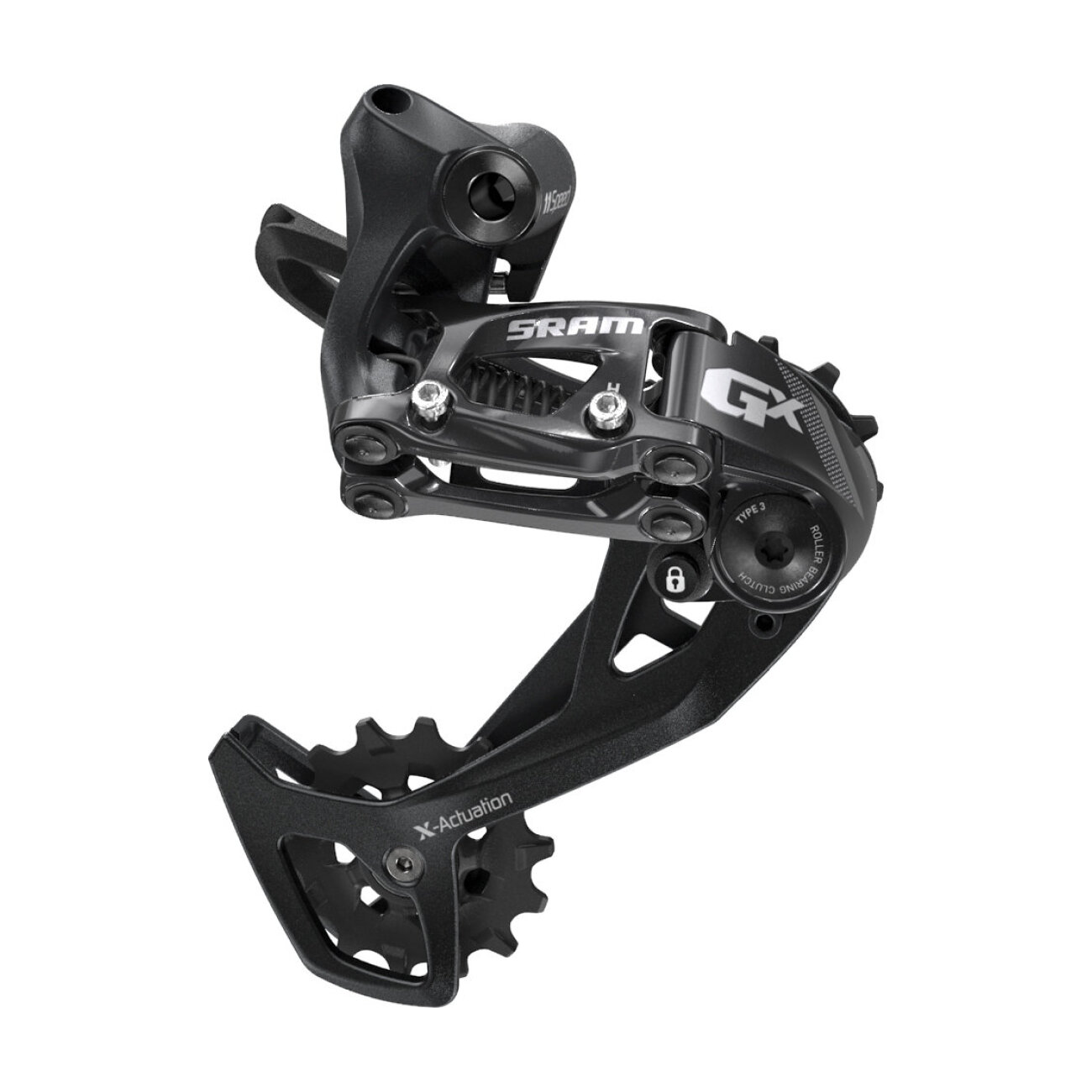 
                SRAM prehadzovačka - DERAILLEUR GX 2X - čierna
            