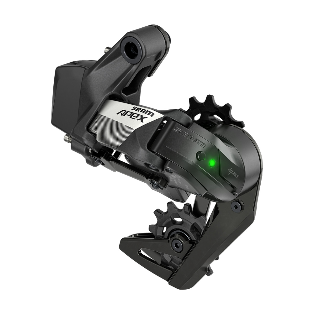 
                SRAM prehadzovačka - APEX XPLR AXS D1 MAX - čierna
            