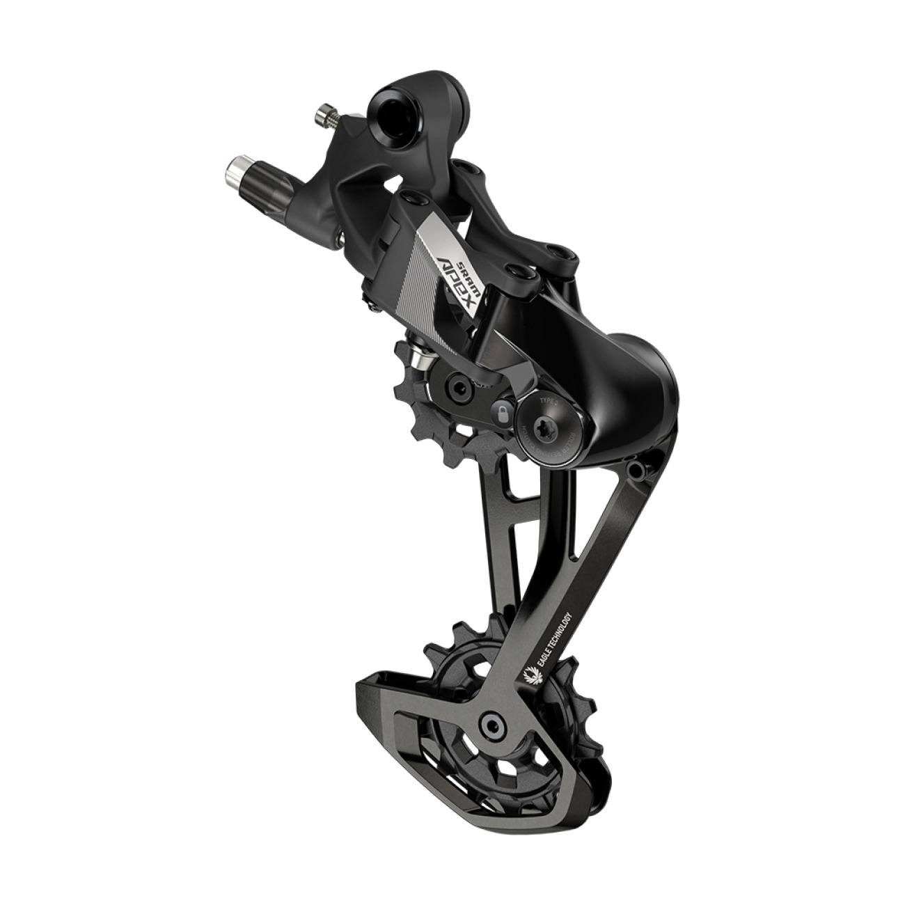 SRAM prehadzovačka - APEX EAGLE D1 MAX - čierna
