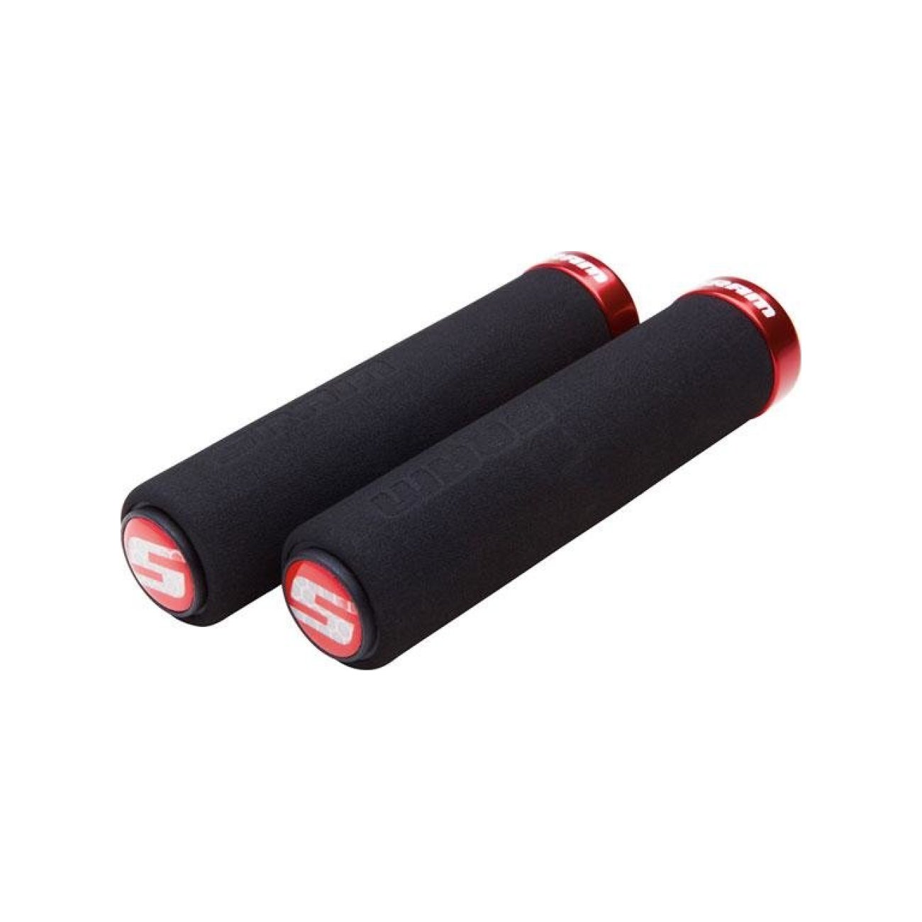 
                SRAM gripy - LOCKING GRIPS 129 mm - čierna/červená
            