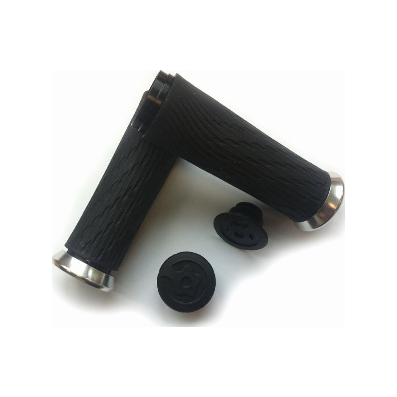 SRAM gripy - LOCKING GRIPS 100 mm - čierna