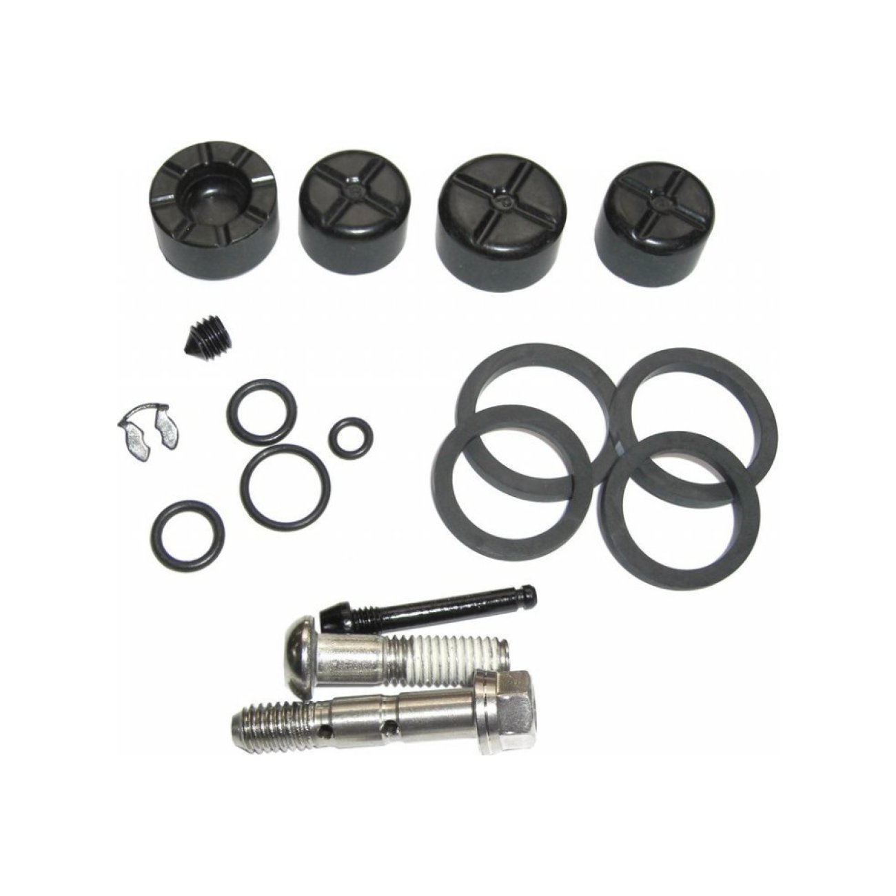 SRAM opravná sada brzdového strmeňa - DISC BRAKE CALIPER KIT ELIXIR X0/9 - čierna