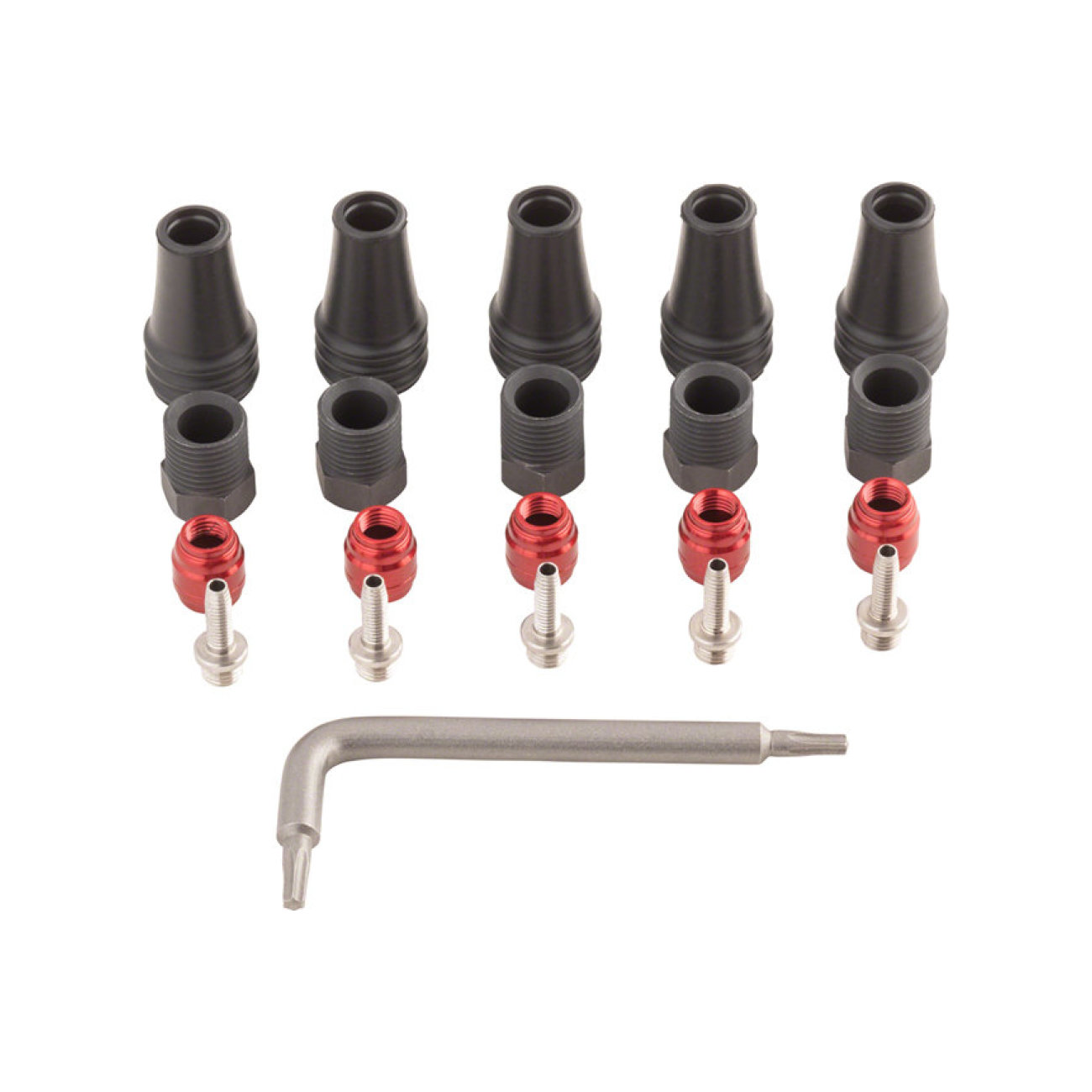 SRAM sada skrutiek - DISC BRAKE HOSE FITTING KIT - čierna SRAM sada skrutiek - DISC BRAKE HOSE FITTING KIT - čierna