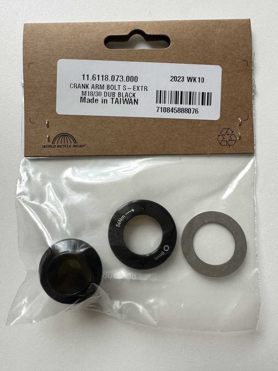SRAM opravná sada - CRANK ARM BOLT KIT SELF-EXTRACTING M18/M30 - čierna