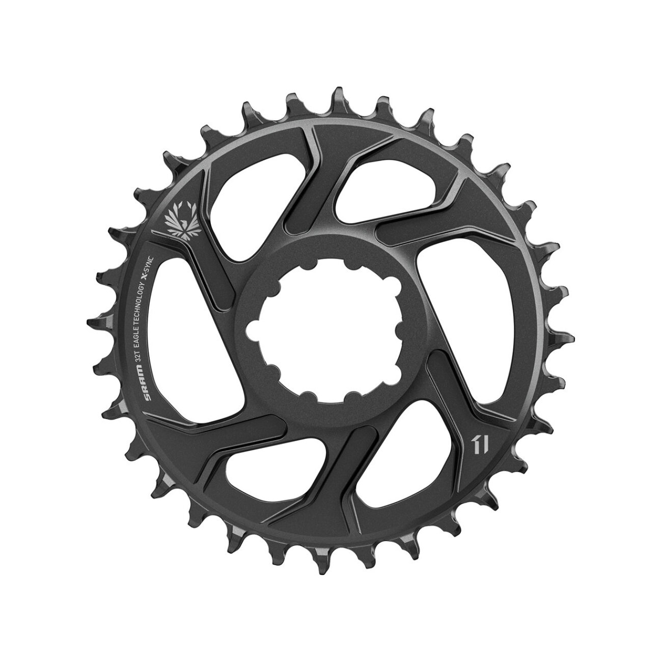SRAM prevodník - X-SYNC 2 32 3mm - čierna