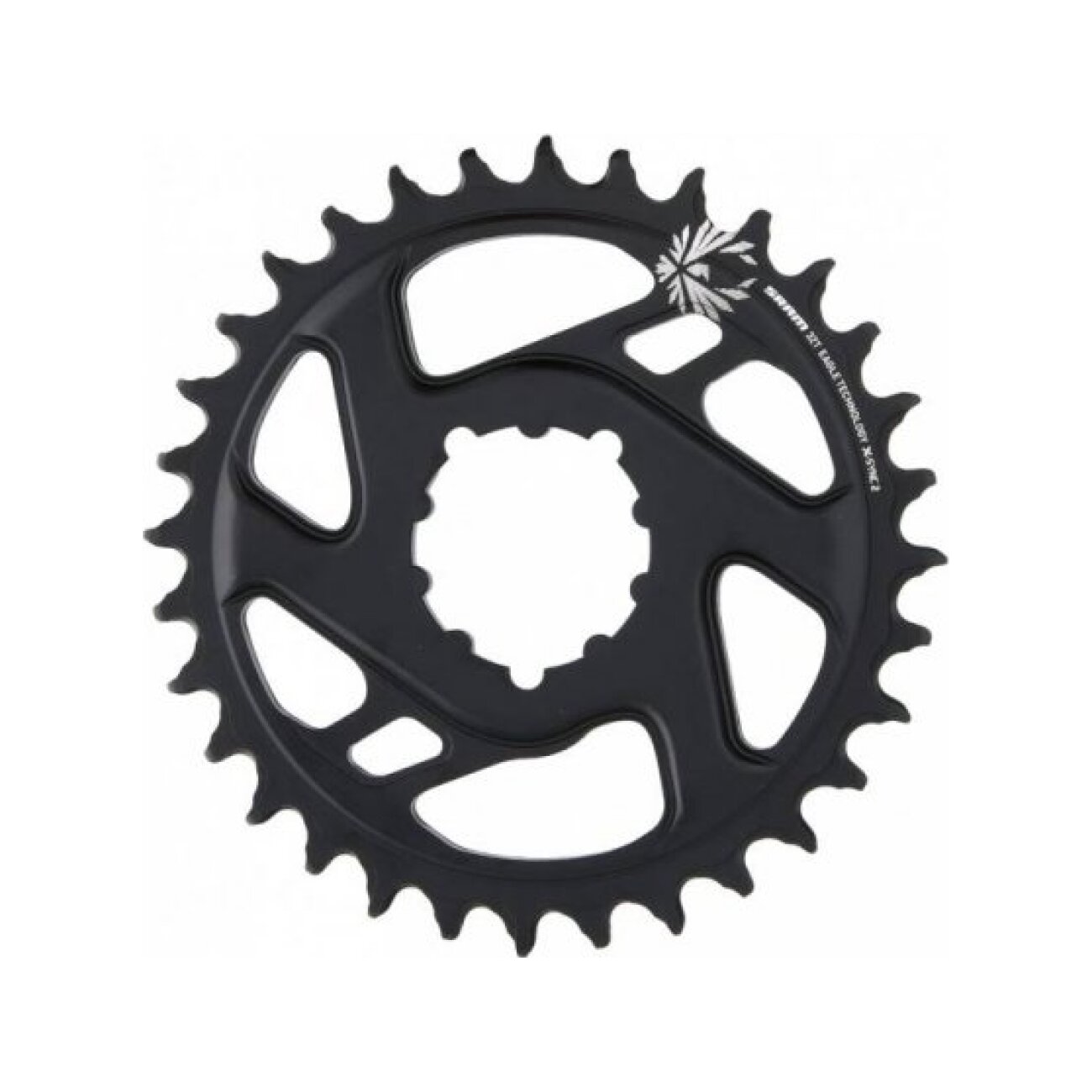 SRAM prevodník - X-SYNC 2 34 6mm - čierna