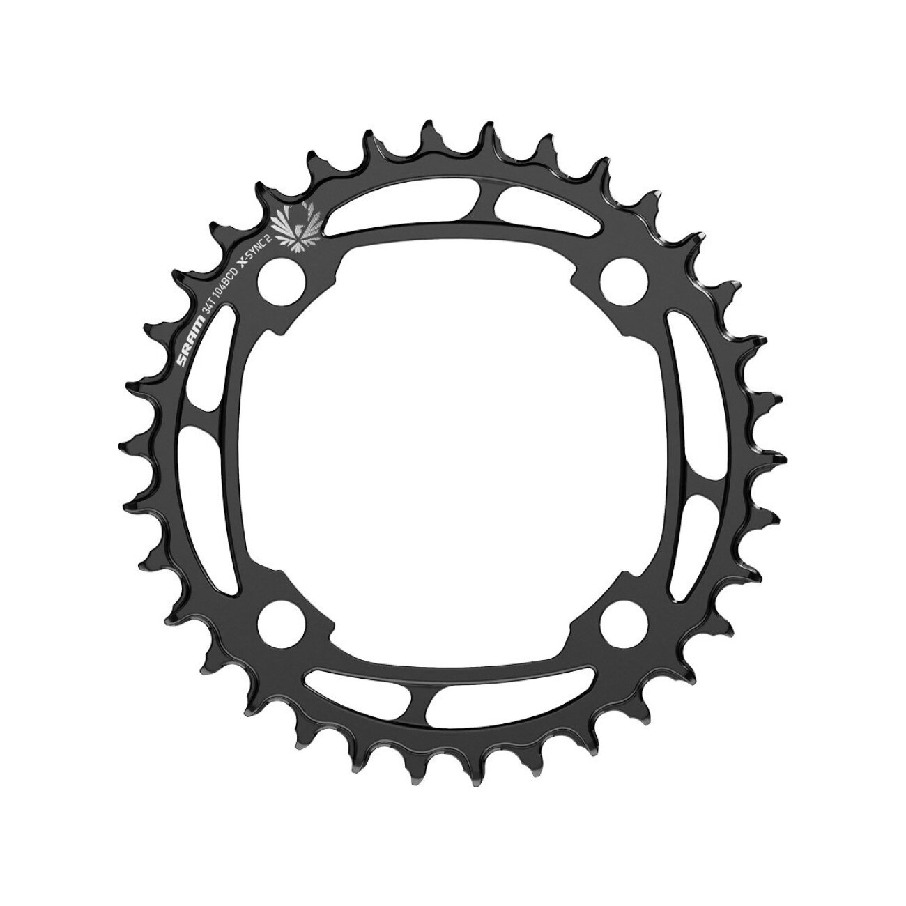 SRAM prevodník - X-SYNC 2 38 104 BCD - čierna