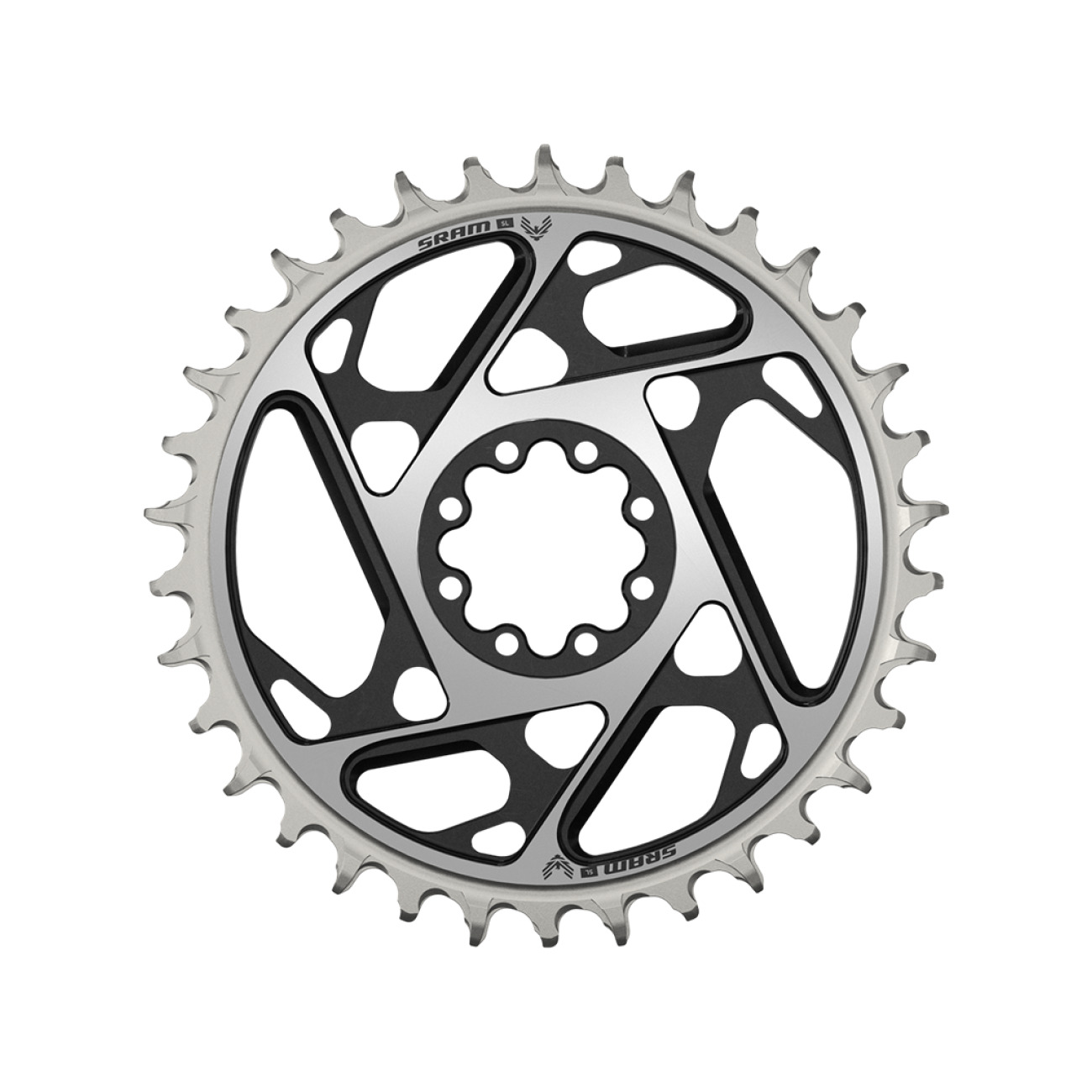 SRAM prevodník - T-TYPE 34T - strieborná/čierna