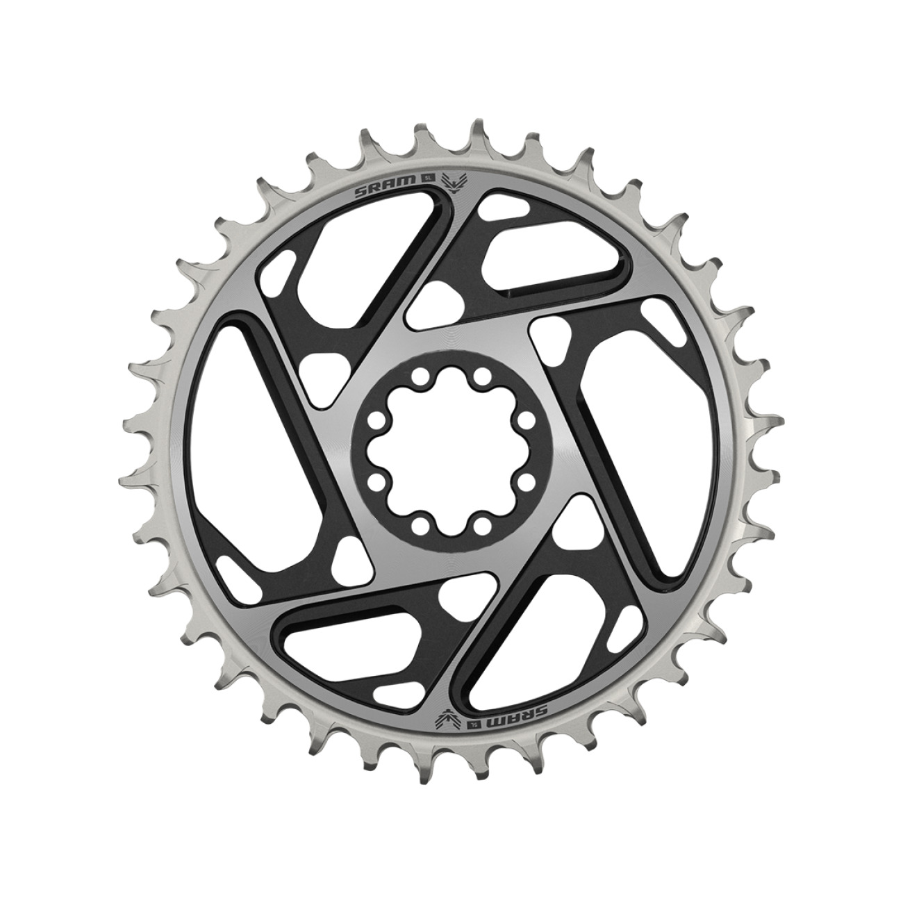 SRAM prevodník - T-TYPE 36T - strieborná/čierna