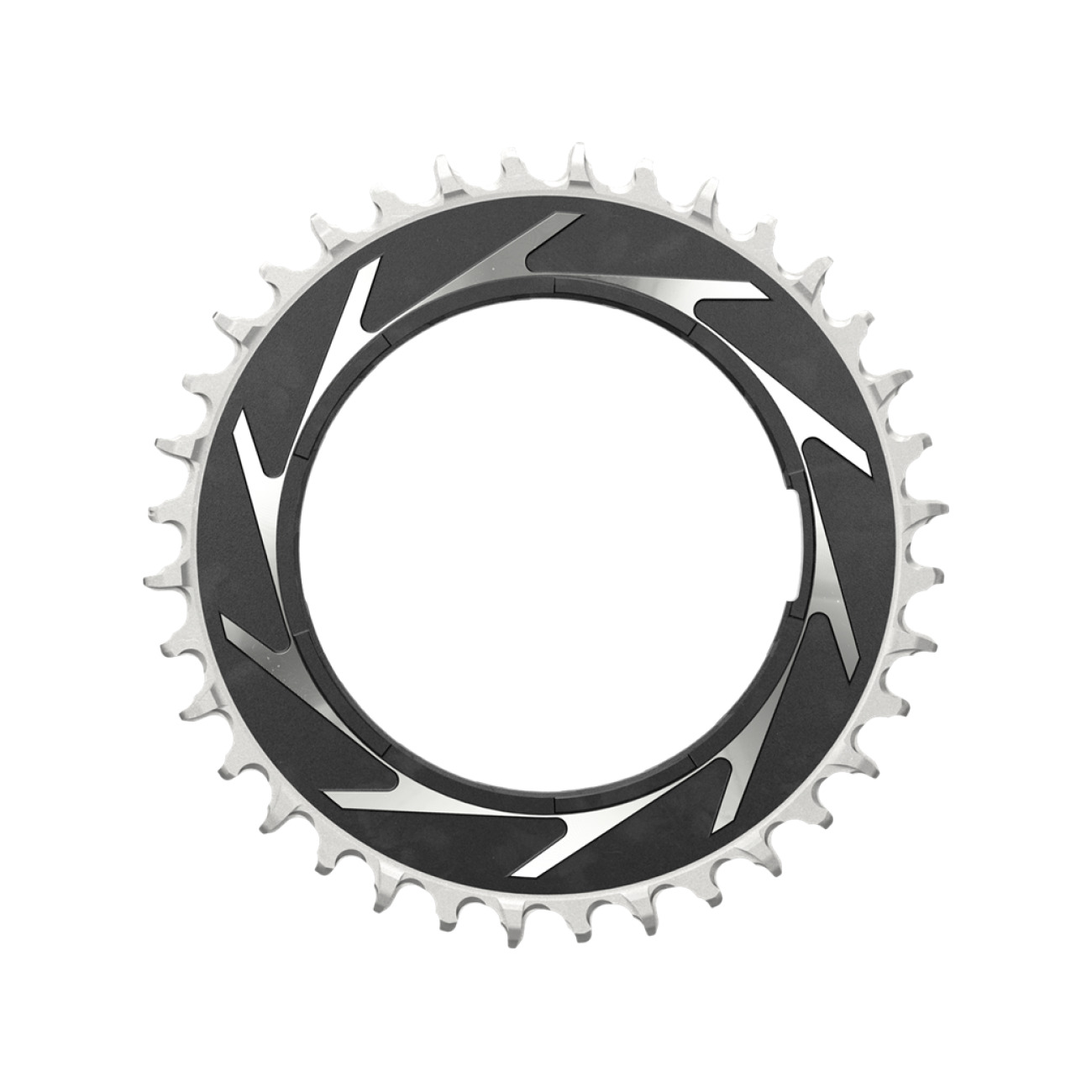 SRAM prevodník - T-TYPE 36T 3mm - strieborná/čierna