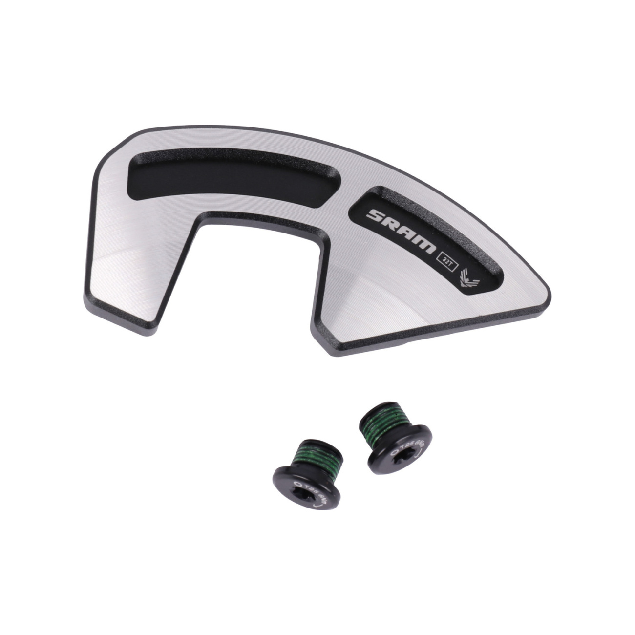 SRAM kryt - SINGLE IMPACT/BASH GUARD KIT FOR 30T XX - strieborná