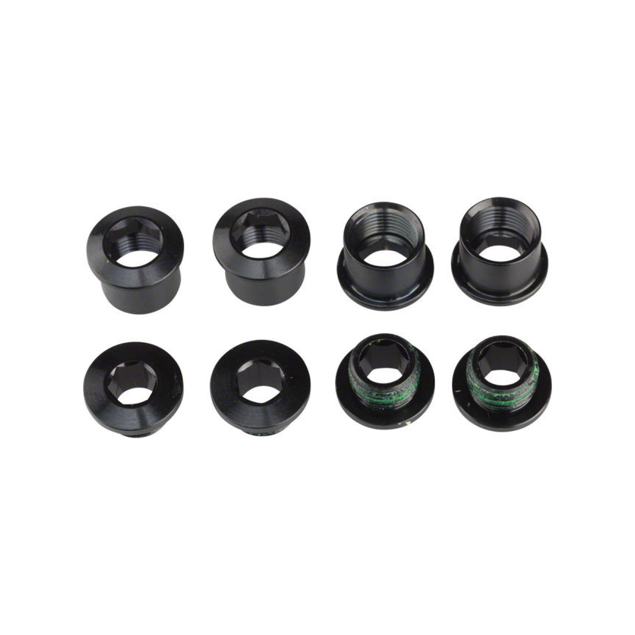 SRAM sada skrutiek - CRANK CHAINRING BOLT KIT X01/DH 4-ARM - čierna