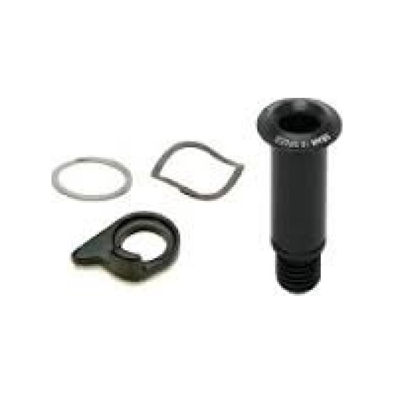 SRAM sada skrutiek k prehadzovačke - HANGER BOLT KIT X0/X9 TYPE 2 / 2011 X0/X9 10 SPEED - strieborná/čierna