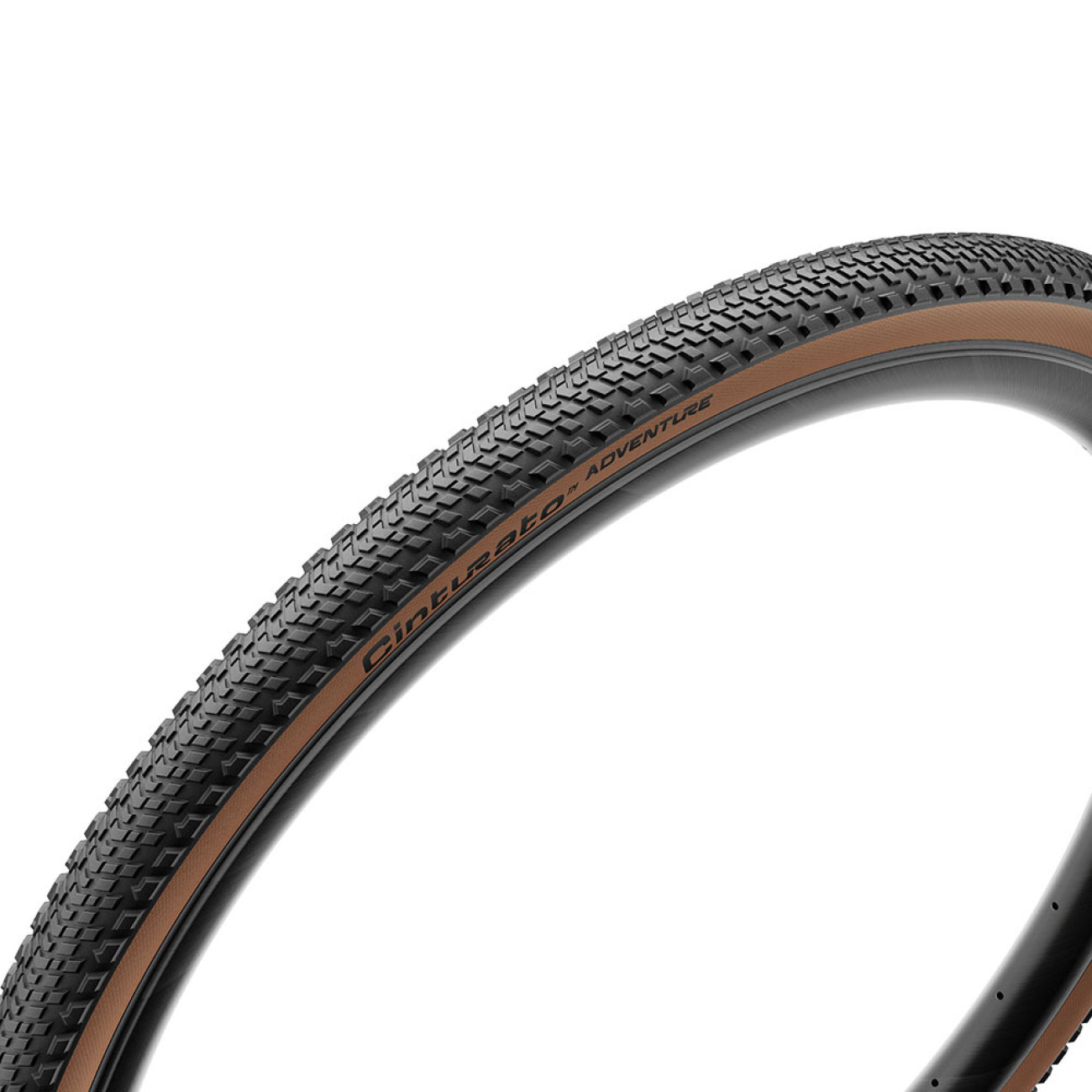 PIRELLI plášť - CINTURATO ADVENTURE CLASSIC 45 - 622 60 tpi - hnedá/čierna