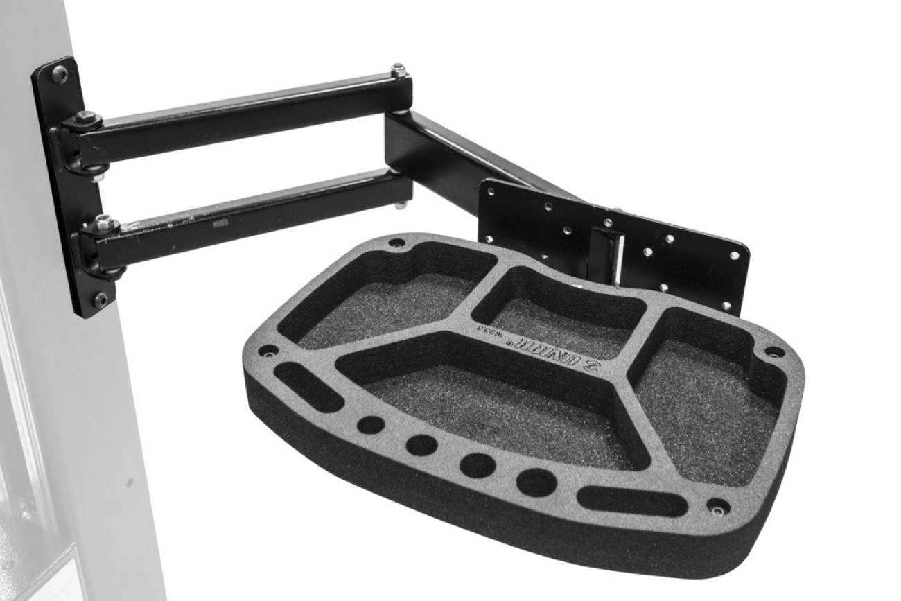 UNIOR stojan - STORAGE SHELF 1693EL - čierna