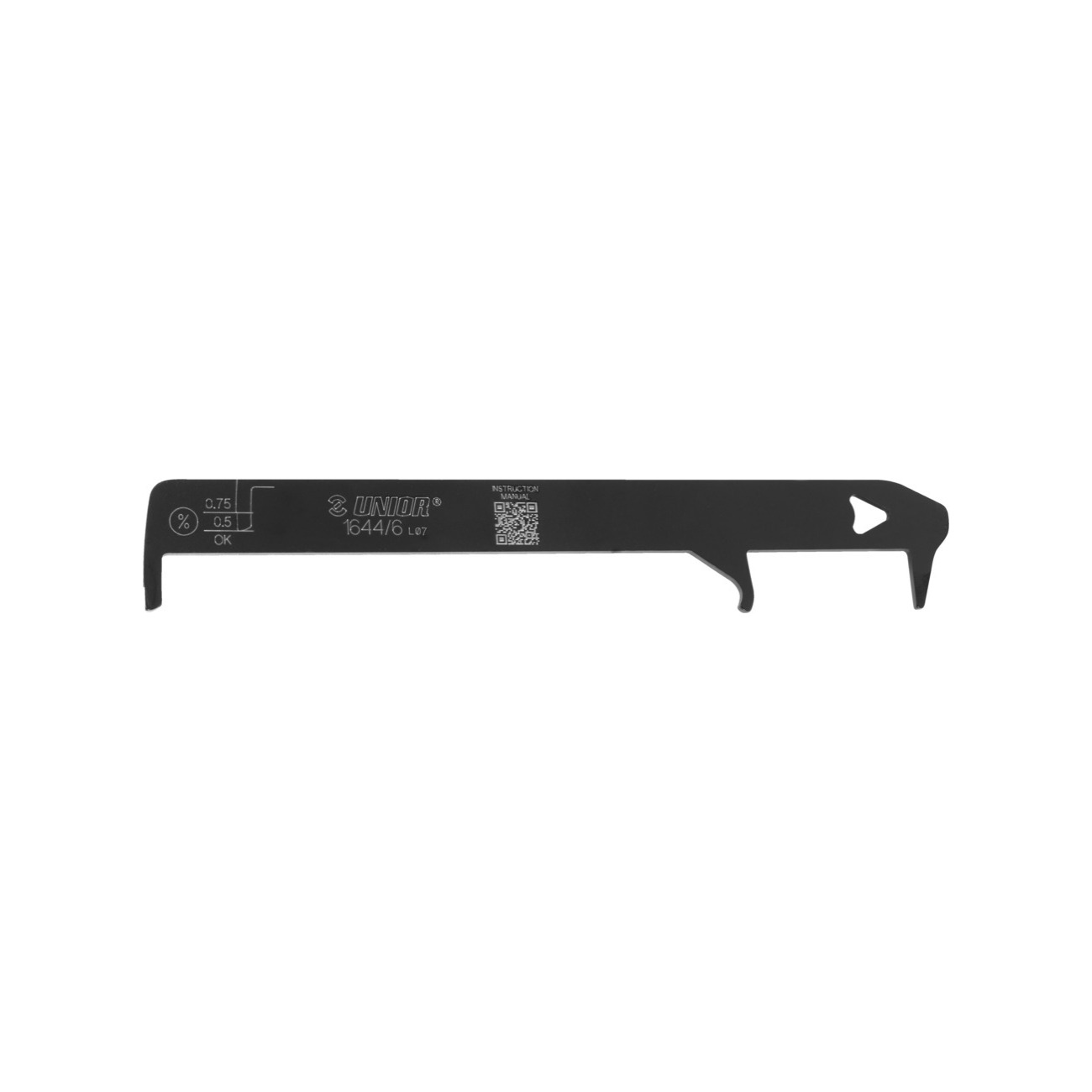 UNIOR meradlo - MEASURING INSTRUMENT - čierna