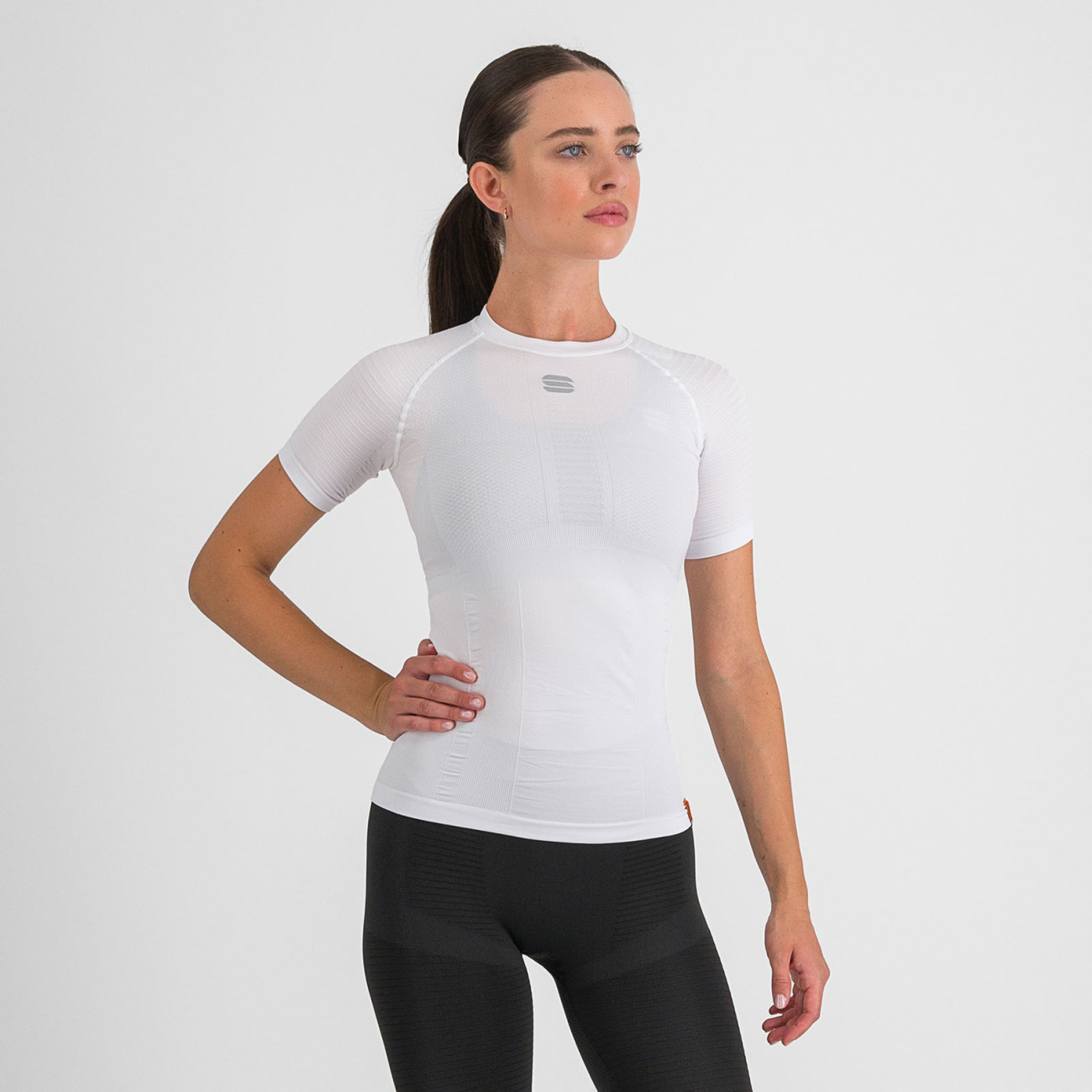 SPORTFUL Cyklistické tričko s krátkym rukávom - 2ND SKIN - biela