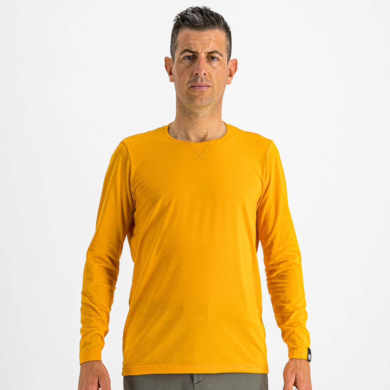 
                SPORTFUL Cyklistické tričko s dlhým rukávom - XPLORE - žltá M
            