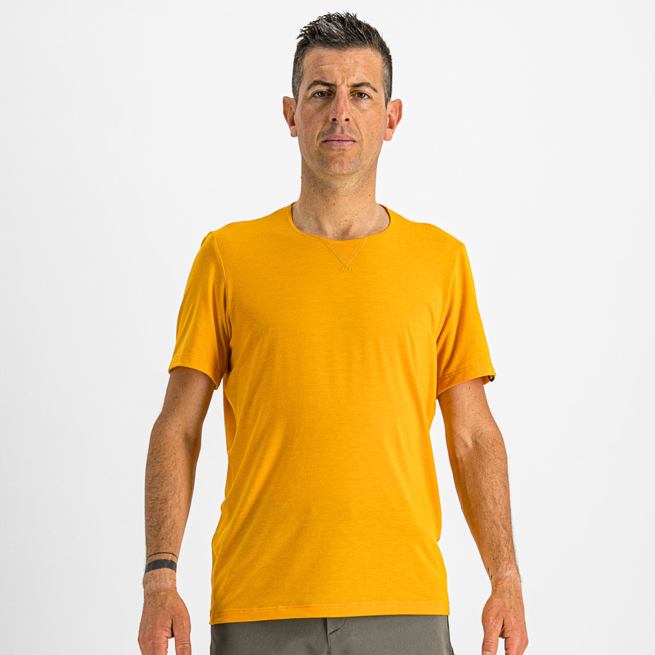 
                SPORTFUL Cyklistické tričko s krátkym rukávom - XPLORE - žltá M
            