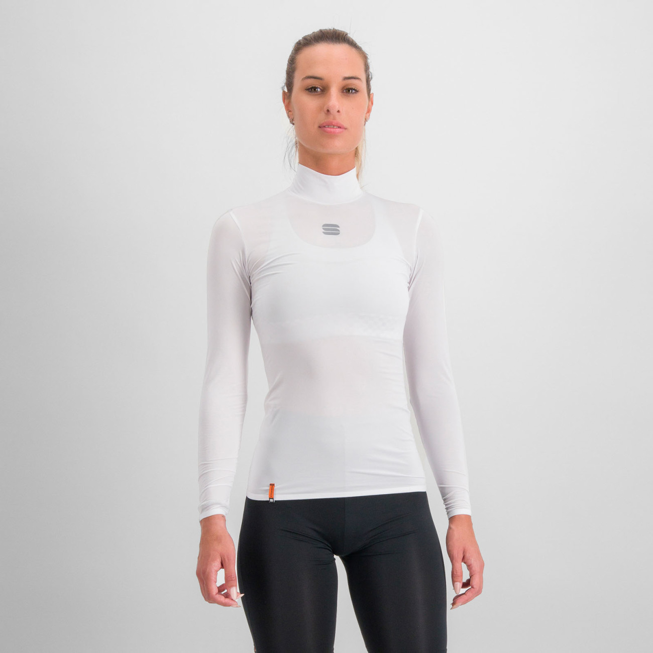 SPORTFUL Cyklistické tričko s dlhým rukávom - LIGHT LUPETTO - biela