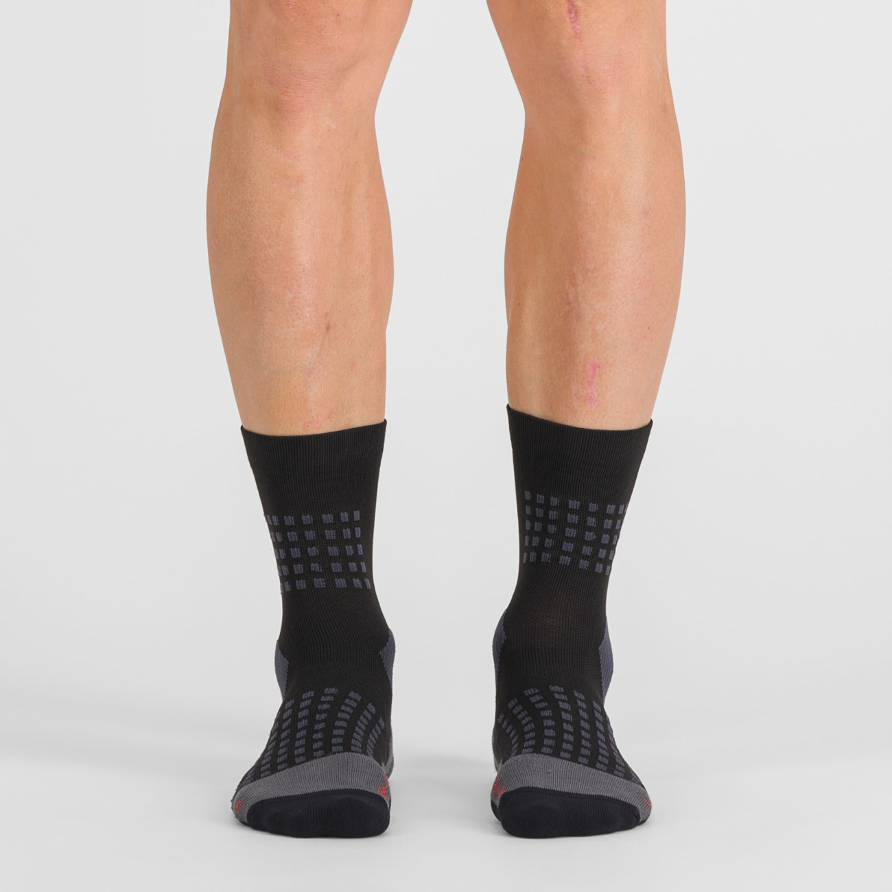 
                SPORTFUL Cyklistické ponožky klasické - APEX - čierna/šedá
            