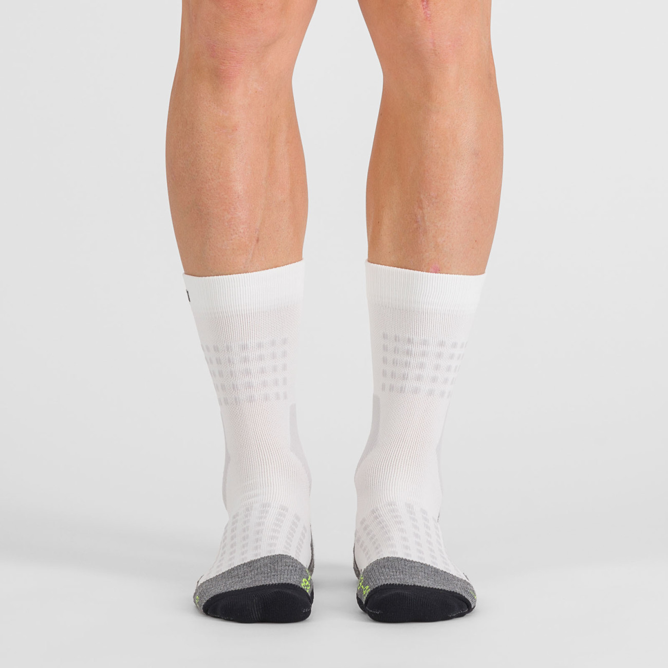 
                SPORTFUL Cyklistické ponožky klasické - APEX - biela/žltá 2XL
            