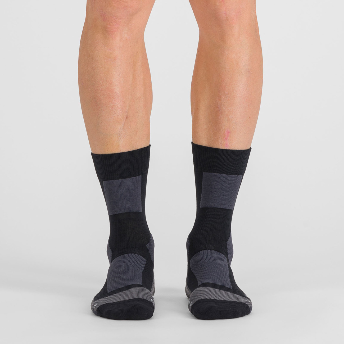 
                SPORTFUL Cyklistické ponožky klasické - PRIMALOFT - čierna/červená 2XL
            