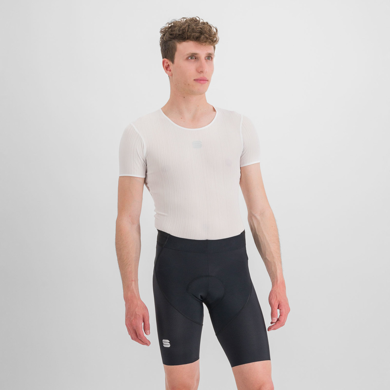 
                SPORTFUL Cyklistické nohavice krátke bez trakov - IN-LINER - čierna XL
            
