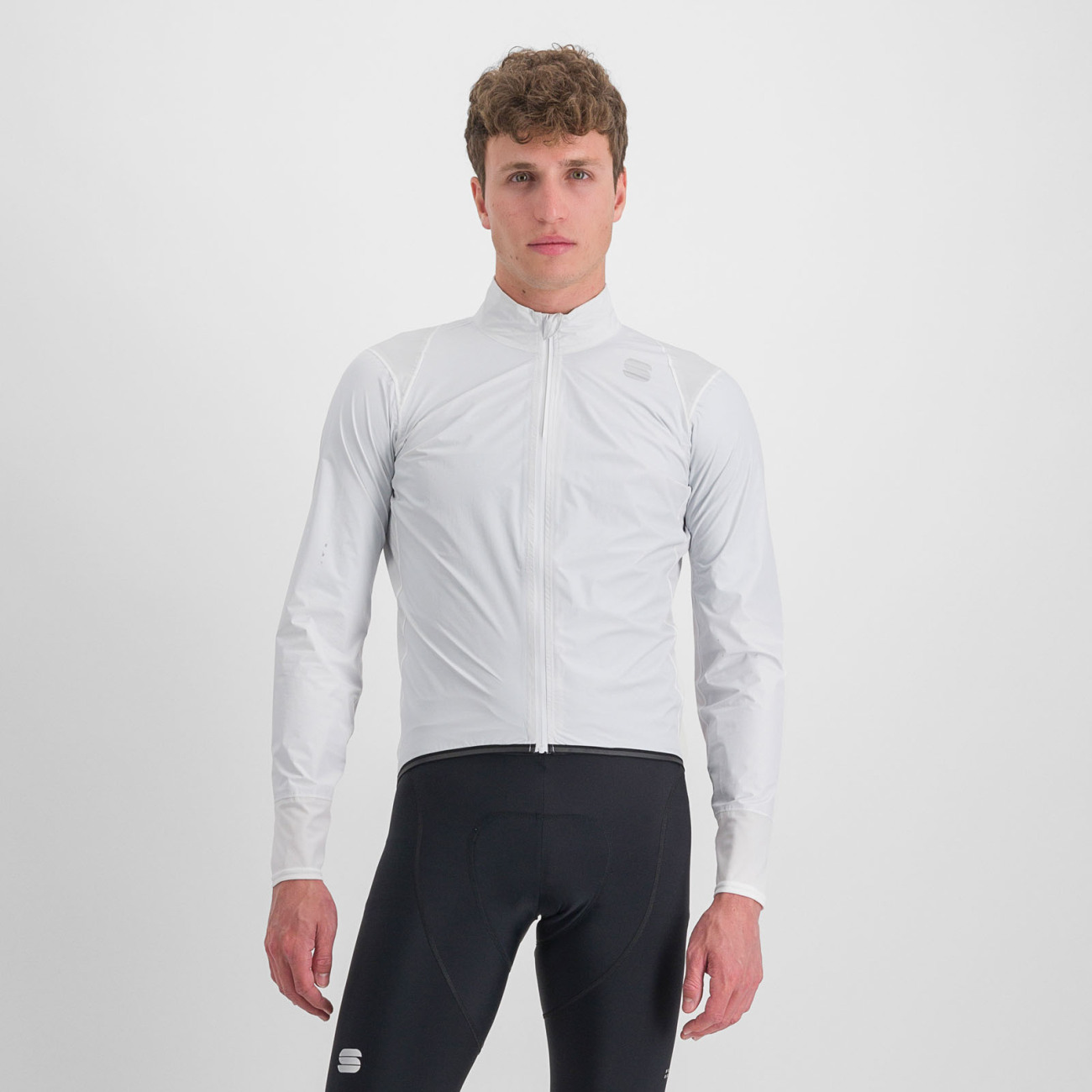 SPORTFUL Cyklistická vetruodolná bunda - HOT PACK NORAIN - biela S
